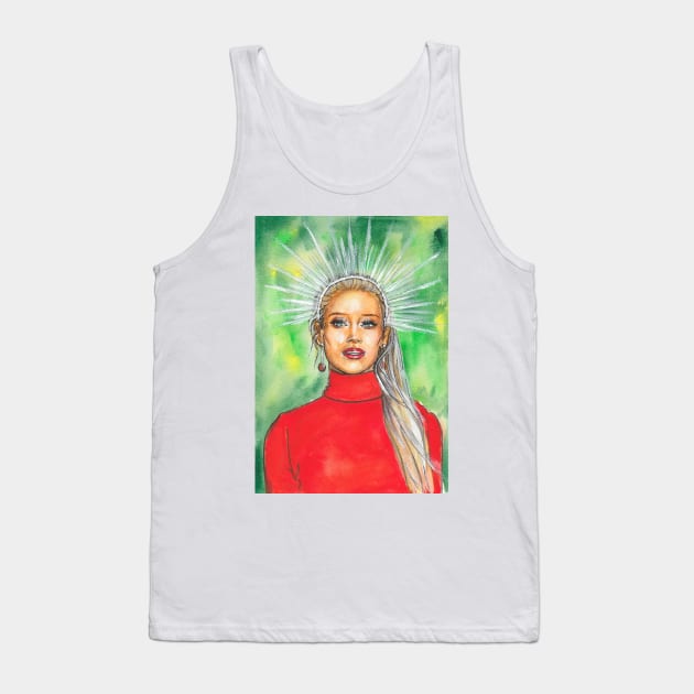 Amber Heard Tank Top by Svetlana Pelin